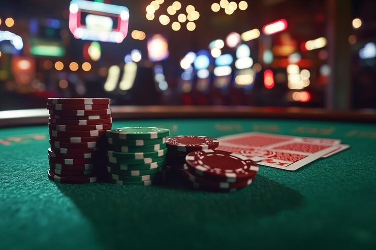 wada4d live-dealer casino interface on mobile showing blackjack table with live dealers